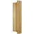Iva Large Wrapped Sconce in Hand-Rubbed Antique Brass Designer: AERIN Height: 24" Extension: 5.75" Backplate: 4.25" x...
