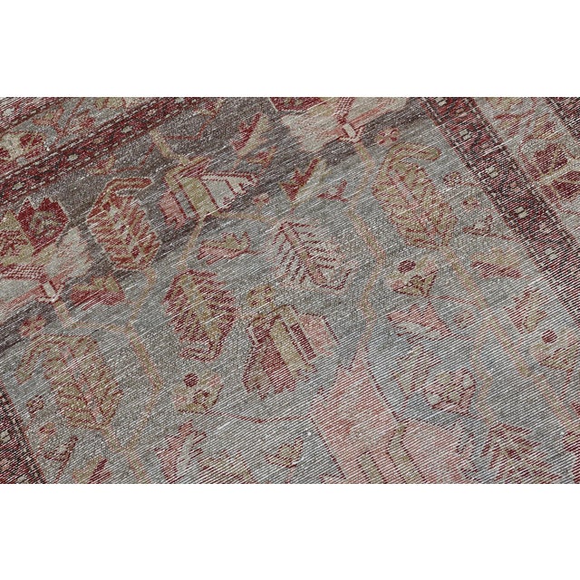 Antique Persian Malayer Runner With Tree Motif Design 3'8 X 13'1 For Sale - Image 14 of 14