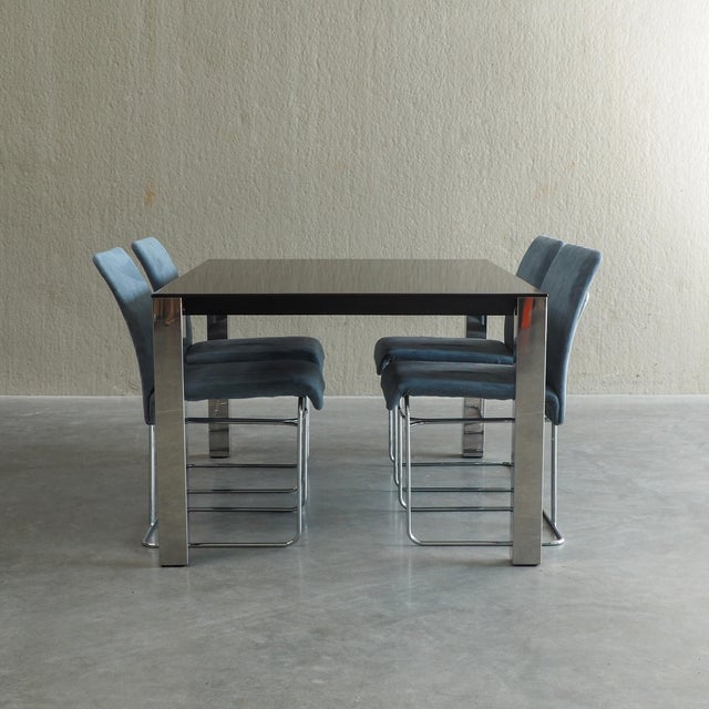 Dining Table by Giovanni Offredi for Saporiti, 1970s For Sale - Image 13 of 18