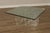 1980s Hollywood Regency Glass Top Lucite Coffee Table For Sale - Image 5 of 12