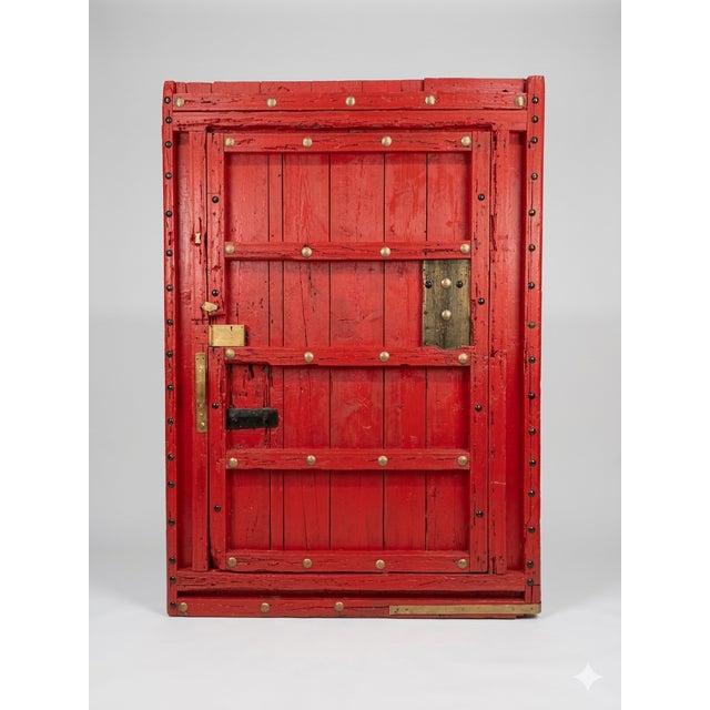 Unlock a world of imagination with this one-of-a-kind, hand-transformed architectural art piece. Painted in a bold,...