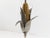Maison Charles Corn Cob Lamp Base in Silvered and Gilt Bronze from Maison Charles, France, 1970 For Sale - Image 4 of 8
