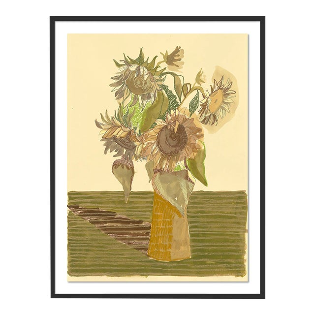 Autumn Equinox by Katherine Corden Bellisario, Art Print in Black Frame, Large For Sale