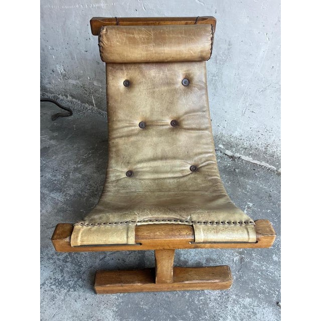 Mid-Century Modern Brutalist Easy Chair, Brazil, 1960s For Sale - Image 6 of 11