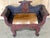 19th Century Anglo-Indian Carved & Polychromed Gondola Settee For Sale - Image 4 of 11