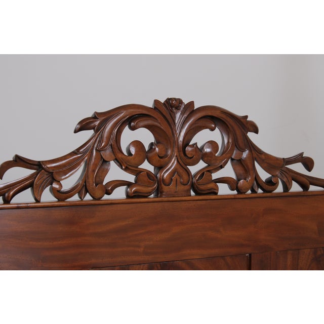 Wood Stickley Queen Size Antiquities St Croix Poster Bed For Sale - Image 7 of 18
