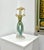 Very cute older piece of Murano Glass, featuring a server carrying an amphora of wine.