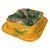 A Victoria Pottery Majolica Yellow Basketweave Sardine Box, English, Ca. 1882 For Sale - Image 4 of 13