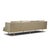 Mid 20th Century Edward Wormley for Dunbar Model 4907 Mid Century Brass Leg Sofa For Sale - Image 5 of 9