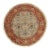 Pasargad DC Fine Hand Knotted Persian Heriz Design Round Rug For Sale