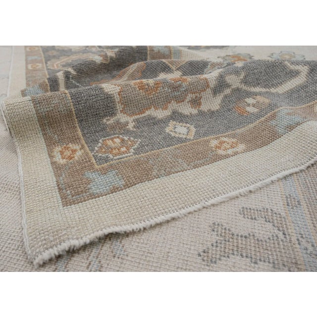 Turkish Oushak Rug 9'10" x 15'10" For Sale - Image 4 of 6