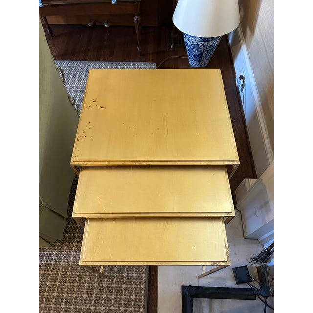 Transitional The Wainscott Nesting Tables by Aerin For Sale - Image 3 of 7