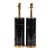 Pair Marble Column Lamps For Sale