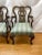 Brown Pair of Mahogany Century Armchair Chippendale Revival For Sale - Image 8 of 10