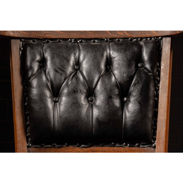 Late 19th Century Billiards Room Clawfoot Chair For Sale - Image 9 of 14