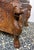 Antique Hand-Carved Indian Exotic Hardwood Dowry Chest, 1890s For Sale - Image 9 of 18