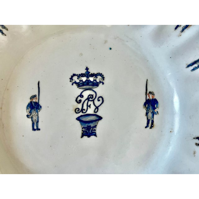 A distinguished late 18th-century Chinese export porcelain serving dish, produced during the Qianlong period (1736–1795)...