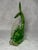 Mid-Century Modern Green Murano Glass Fish Sculpture with Gold, Italy, 1960s For Sale - Image 3 of 11