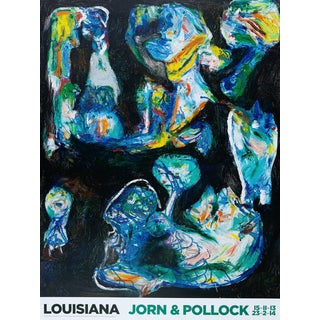 Vision Nocturne Poster after Jorn Asger For Sale