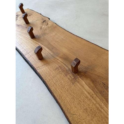 Vintage Wooden Coat Rack, 1960s For Sale - Image 4 of 9