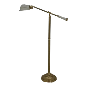 Lenox & Brass Adjustable Arm Floor Lamp 1 of 2