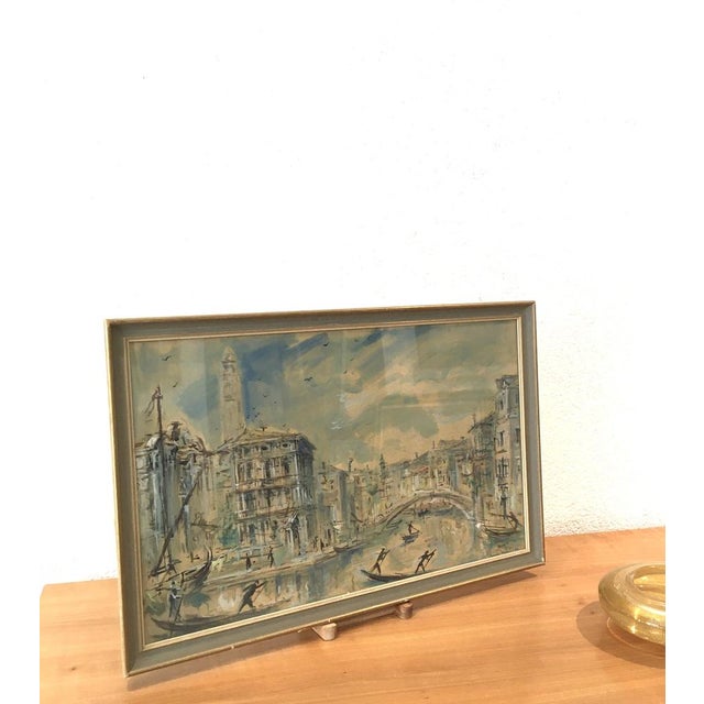 Painter born in 1911 in Italy. Died in 1979. This piece has an attribution mark, I am sure that it is completely authentic...