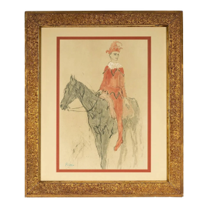 Harlequin on Horseback: Pablo Picasso (1881-1973)