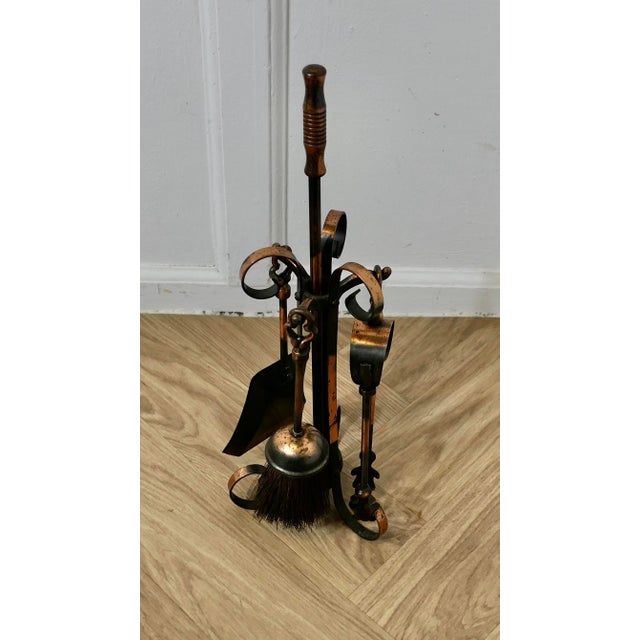 Fireside Companion Set, 1930s, Set of 5 For Sale - Image 3 of 5