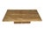 This striking solid teak coffee table showcases a bold architectural design with a substantial 2-inch-thick rectangular...
