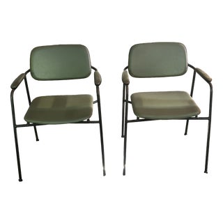 Armchairs Coraline Model b Eugen Schmidt for Airborn, 1960, Set of 2 For Sale