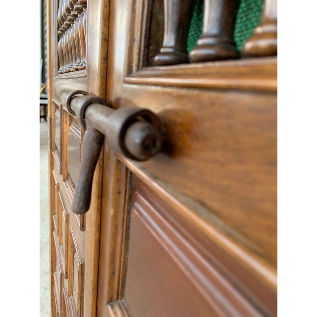 19th Century Cupboard or Cabinet, Walnut, Castillian Influence, Spain, Restored For Sale - Image 10 of 13