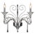 Collection Orchidea Wall Lamp in Metal and Crystal by Jago For Sale - Image 9 of 9