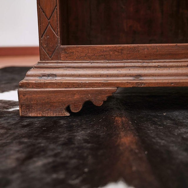 Solid Wood Cabinet with One Drawer and Two Storage Compartments For Sale - Image 6 of 10