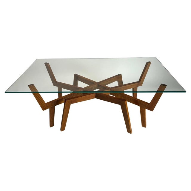 Mid-Century Modern Sculptural Wooden Coffee Table, Italy, 1950s For Sale - Image 17 of 17