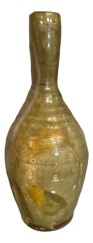 Enameled Stoneware Vase by Justin Dutel from Atelier De La Borne