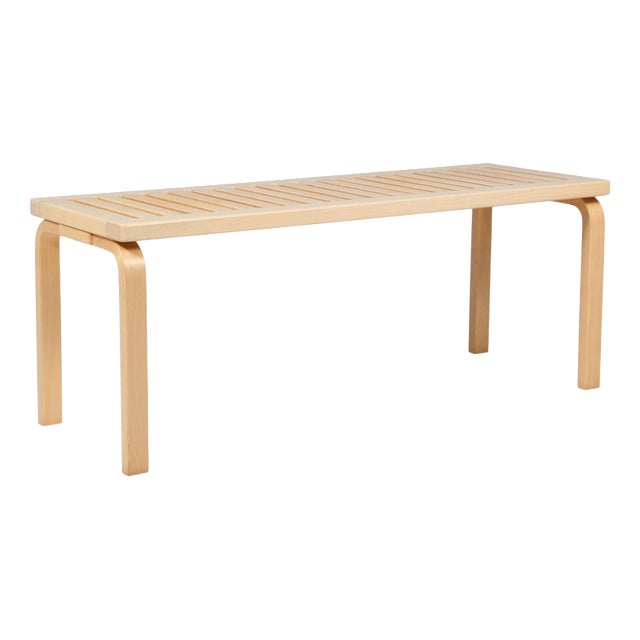 Vintage Chair in Birch by Alvar Aalto, 1980s For Sale