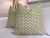 Schumacher Schumacher Betwixt Chartreuse & White Down Filled Pillows- a Pair For Sale - Image 4 of 4