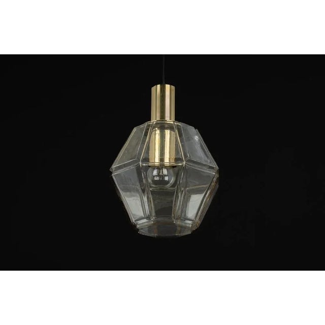 Glass Pendant Light by Helena Tynell for Limburg, Germany, 1970s For Sale - Image 9 of 12