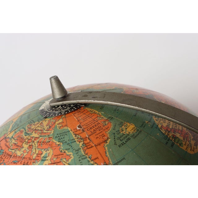 Mid-Century American Modern Illuminated 12" Library Globe by Replogle For Sale - Image 17 of 18