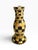 Hollywood Regency Vintage Black & Gold Checkerboard Candlestick | Hand-Painted Decorative Taper Holder For Sale - Image 3 of 6