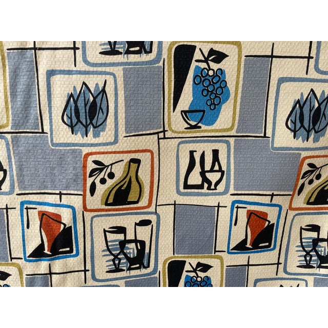 Italian Furnishing Fabric from TST, 1960s For Sale - Image 6 of 6