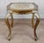 Rococo Vintage Italian Rococo Gold Giltwood Side Table For Sale - Image 3 of 10