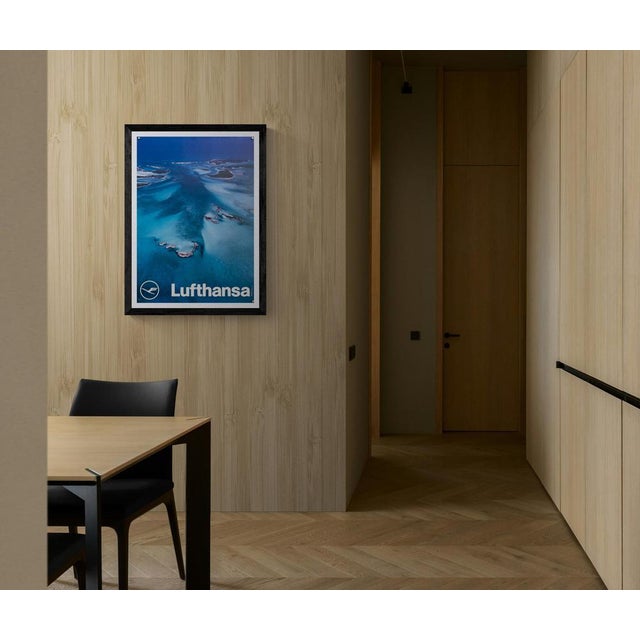 Paper Lufthansa Bahamas Travel Poster, 1976 For Sale - Image 7 of 9