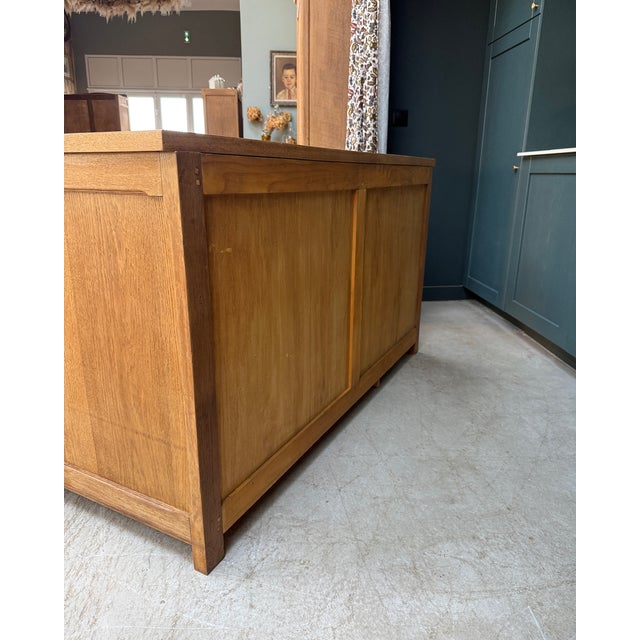 Mid-Century Modern Oak Island Workbench, 1950s For Sale - Image 3 of 18