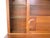 Wood 2 Pc. Bar Cabinet Walnut Toned Mid Century Deco Regency For Sale - Image 7 of 18