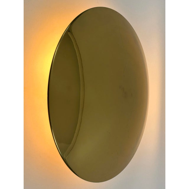 Large Mid-Century Brass Flush Mount by Florian Schulz, Germany, 1970s For Sale - Image 15 of 18