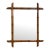 Antique Faux Bamboo Mirror For Sale