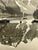 Vintage Black and White Photograph of Moraine Lake, Alberta, Canada. For Sale - Image 10 of 10