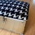 Eye-catching petite houndstooth petite brass storage box with press details. Perfect to add character to any space and can...