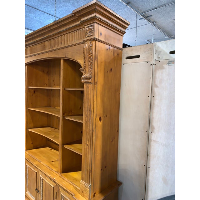 Ethan Allen Knotty Pine Wall Unit Chairish